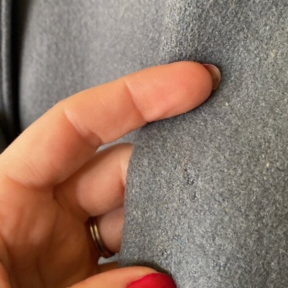 Vintage teal wool blend coat - Picture 10 of 15